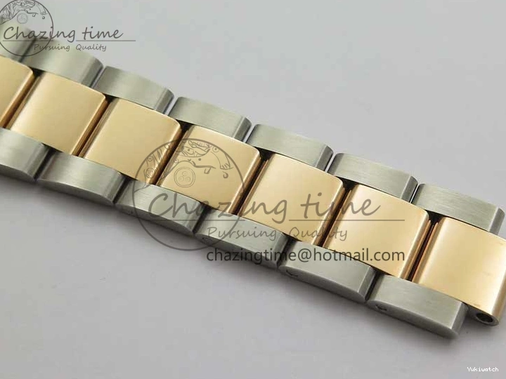 126281 Bracelet BP Gray DateJust Oyster 1:1 Best on Edition Maker RG SS 36 Roman Dial 0417